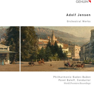 the album cover for Jensen / Baden-Baden Philharmonic / Baleff - Orchestral Works