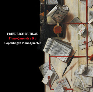 the album cover for Kuhlau / Copenhagen Piano Quartet - Piano Quartets Nos. 1 & 2