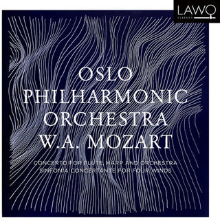 the album cover for Mozart / Oslo Po / Engegard - Concerto For Flute Harp & Orchestra [Digipak]