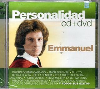 the album cover for Emmanuel - Personalidad
