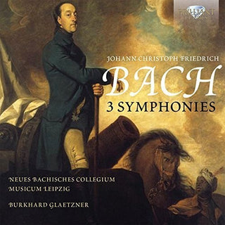 the album cover for Neues Bachisches Collegium Musicum - 3 Symphonies