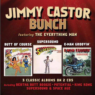 the album cover for Jimmy Castor Bunch - Butt Of Course / Supersound / E-Man Groovin (Uk)