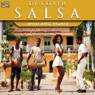 the album cover for Discover Salsa With Arc Music / Various Uk - Discover Salsa with Arc Music