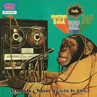 the album cover for Mustafa Ozkent - Genclik Ile Elele