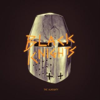 the album cover for Black Knights - The Almighty