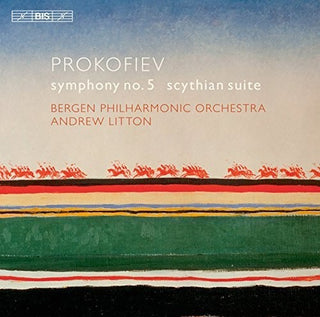 the album cover for Prokofiev / Bergen Philharmonic Orchestra / Litton - Symphony No. 5