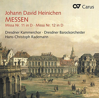 the album cover for Heinichen / Dresden Chamber Choir / Rademann - Masses Nos. 11 & 12