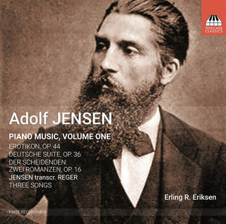 the album cover for Jensen / Erling Eriksen R - Piano Music 1