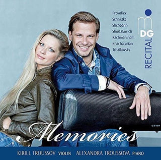 the album cover for Prokofiev / Kirill Troussov / Troussiva,Alexandra - Memories