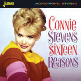the album cover for Connie Stevens - Sixteen Reasons