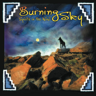 the album cover for Burning Sky - Sprits in the Wind