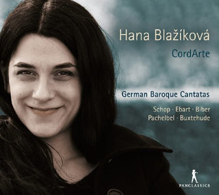 the album cover for Hana Blazikova - German Baroque Cantatas