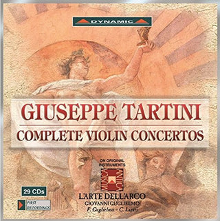 the album cover for Tartini / Guglielmo / Larte Dellarco - Complete Violin Concertos