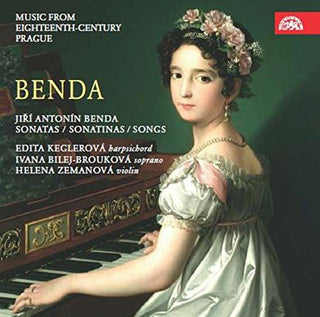 the album cover for Edita Keglerova - Sonatas - Sonatinas - Songs
