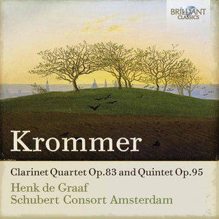 the album cover for Schubert Consort Amsterdam - Clarinet Quartet Op.83 & Quintet Op.95
