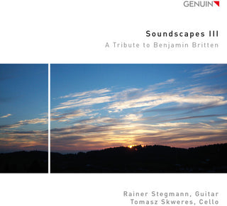 the album cover for Skweres / Stegmann / Skweres - Soundscapes III - a Tribute to Benjamin Britten