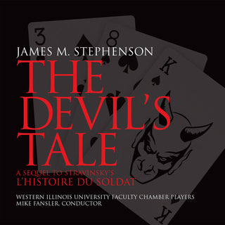 the album cover for Stephenson / Western Illinois University Chamber - Devil's Tale