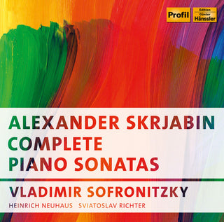 the album cover for Scriabin / Vladimir Sofronitzky - Complete Piano Sonatas
