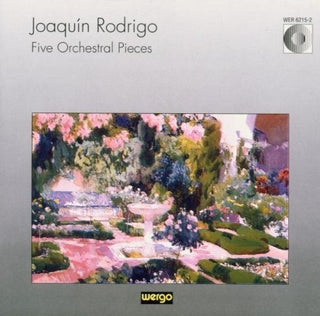 the album cover for Berlin Rso / Baum - Rodrigo: Five Orchestral Pieces