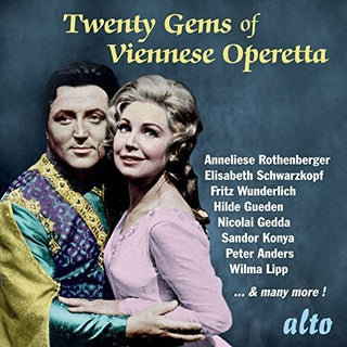 the album cover for Twenty Gems Of Viennese Operetta / Various - Twenty Gems of Viennese Operetta