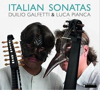 the album cover for Piccone / Galfetti / Pianca - Italian Sonatas