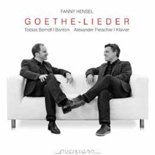 the album cover for Tobias Berndt / Fleischer - Goethe-Lieder [Digipak]