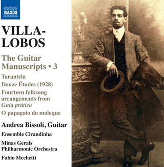 the album cover for Villa-Lobos / Bissoli / Ensemble Cirandinha - Works for Guitar