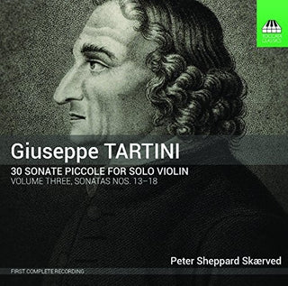 the album cover for Tartini / Sheppard Peter Skaerved - 30 Sonate Piccole for Solo Violin 3