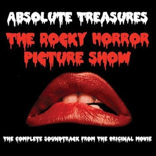the album cover for Rocky Horror Picture Show - Absolute Treasures: The Rocky Horror Picture Show (The Complete Soundtrack From the Original Movie)