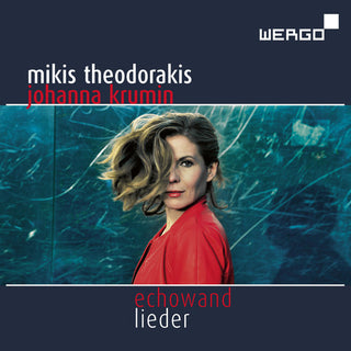 the album cover for M Theodorakis / Krumin,Johanna / Schone,Peter - Echowand - Lieder