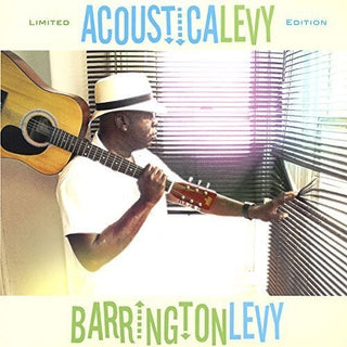 the album cover for Barrington Levy - Acousticalevy