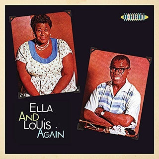 the album cover for Ella Fitzgerald & Louis Armstrong - Ella & Louis Again (Uk)