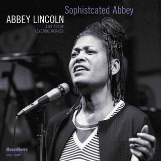 the album cover for Abbey Lincoln - Sophisticated Abbey