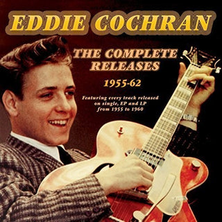 the album cover for Eddie Cochran - Complete Releases 1955-62