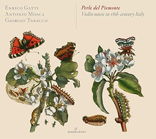 the album cover for Somis / Gatti / Mosca / Tabacco - Perle Del Piemonte - Violin Music in 18Th-Century