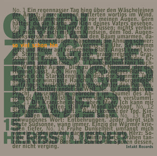 the album cover for Omri Ziegele / Wiss,Isa / Wickihalder,Jurg - So Viel Schon Hin & 15 Herbstlieder