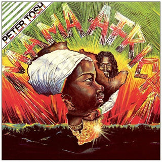 the album cover for Peter Tosh - Mama Africa