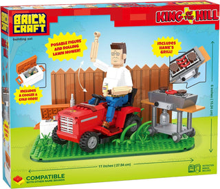 King of The Hill Hank Hill’s Backyard Building Block Set