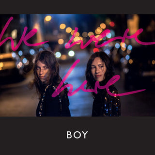 the album cover for BOY - We Were Here