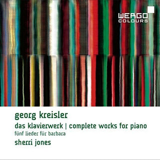 the album cover for G Kreisler / Vermeulen,Olivia / Reiner,Andreas - Complete Works for Piano - Funf Bagatellen