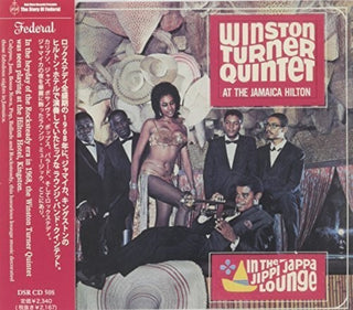 the album cover for Winston Turner - At the Jamaica Hilton: In the Jippi Jappi Lounge