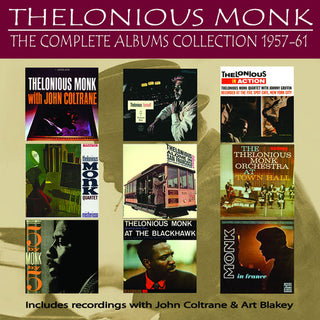the album cover for Thelonious Monk - Complete Albums Collection: 1957-1961