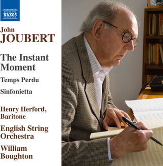the album cover for Joubert / Herford / English String Orchestra - Temps Perdu Op. 99 - Sinfonietta Op. 38 - Instant