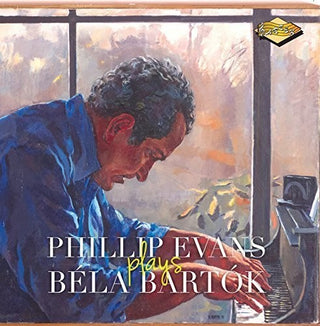 the album cover for Bartok / Phillip Evans - Philip Evans Plays Bela Bartok