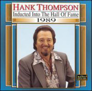 the album cover for Hank Thompson - Country Music Hall of Fame 1989