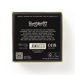 Brass Monkey Weird Sports Trivia