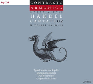 the album cover for Handel / Mitchell Sandler - Cantatas 2 [Digipak]