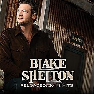 the album cover for Blake Shelton - Reloaded: 20 #1 Hits