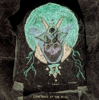 the album cover for All Them Witches - Lightning at the Door