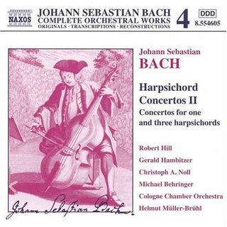 the album cover for Cologne Chamber Orchestra - Harpsichord Concertos II